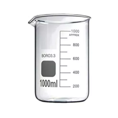 Vaso De Precipitado 1000 Ml Graduado Vidrio Borosilicato 3.3