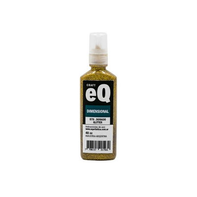 Dimensional Dorado Glitter 40cc