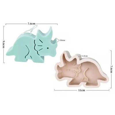 Molde Silicona - Dinosaurio - Cod895