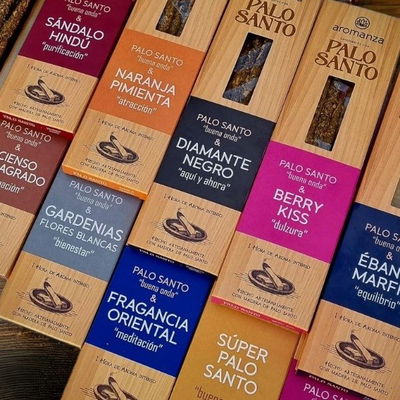Sahumerios Aromanza Linea Palo Santo - Buena Onda