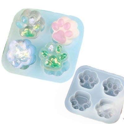 Molde Silicona - 4 Patitas - Cod629