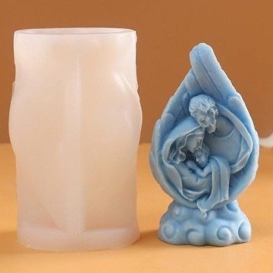 Molde Silicona - Sagrada Familia - Cod859