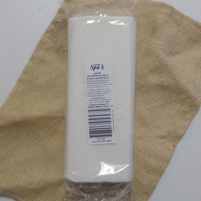 Barra de Jabon Blanca (Simil Coco - Glicerina) - Stylo Spa  - 1Kg aprox