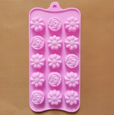Molde 15 flores cod009