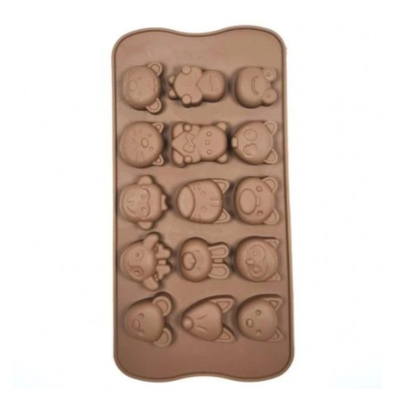 Molde 15 Animalitos Surtidos cod004