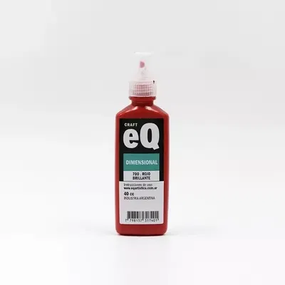Dimensional 3D Brillante EQ - Rojo