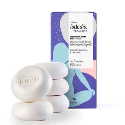 Natura - Barra de Jabón -Camomila y Lavanda