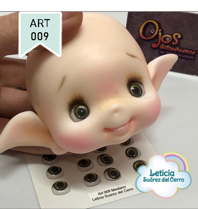 Ojos Autoadhesivos 3D Cod009 - Leticia Suarez del Cerro