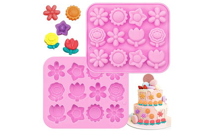 Molde Silicona - Mini Flores - Cod1004