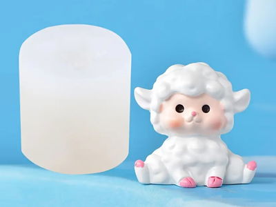 Molde Silicona - Ovejita Mini - Cod1051