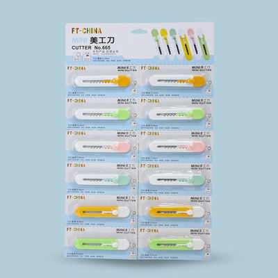 Cutter Chico Pastel x Unidad