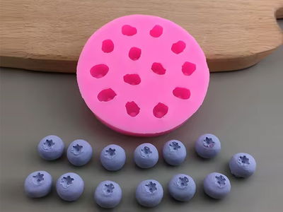 Molde Silicona - Arandanos Cod453