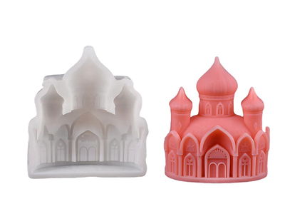 Molde Silicona - Castillo Chico - Cod1044