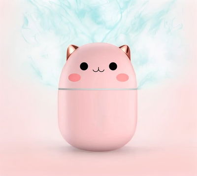 Humidificador Gatito Rosa