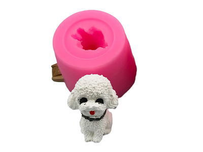 Molde Silicona - Perrito Caniche Mini - Cod1047