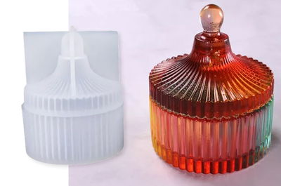 Molde Silicona - Caramelera Circus Rayada - Cod1060