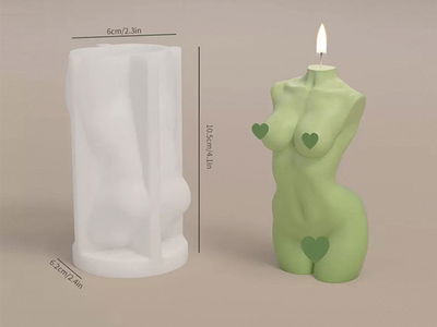 Molde Silicona - Cuerpo Mujer - Cod1061