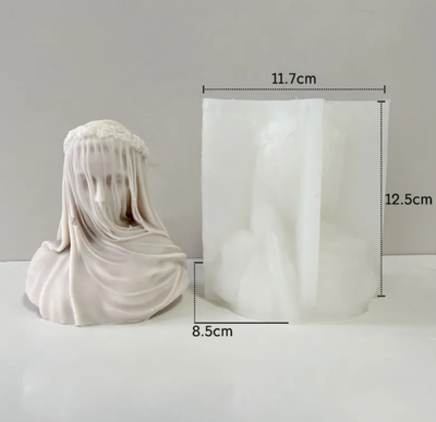 Molde Silicona - Mujer con Velo - Cod1067