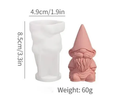 Molde Silicona - Duende Gnomo - Cod1068