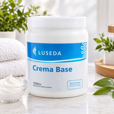 Crema Base Neutra - Luseda - 1Kg