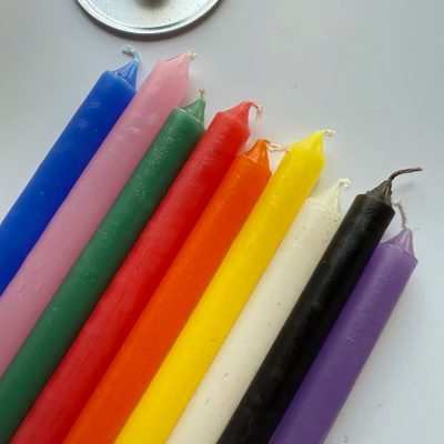 Velas largas 19 cm iluminarte