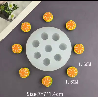 Molde Silicona - Naranjas - cod1244