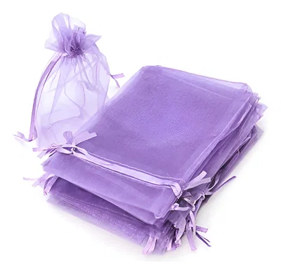 Bolsa de Organza - LILA x Unidad 7x9cm