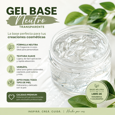 Gel Base Neutro - POTE 1Kg