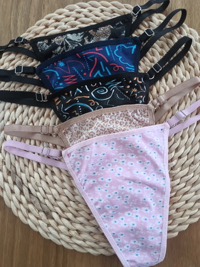 Regulables de algodón estampado ❤️‍🔥 SABRINA/PACK X3