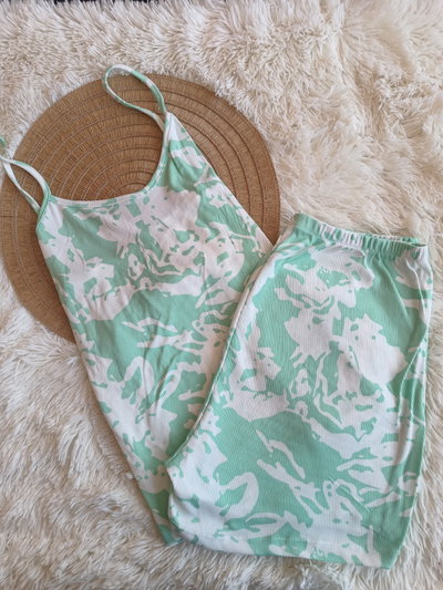 Pijama de ADULTO de Morley 🥰 VERDE AGUA