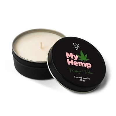 Vela para masajes MY HEMP