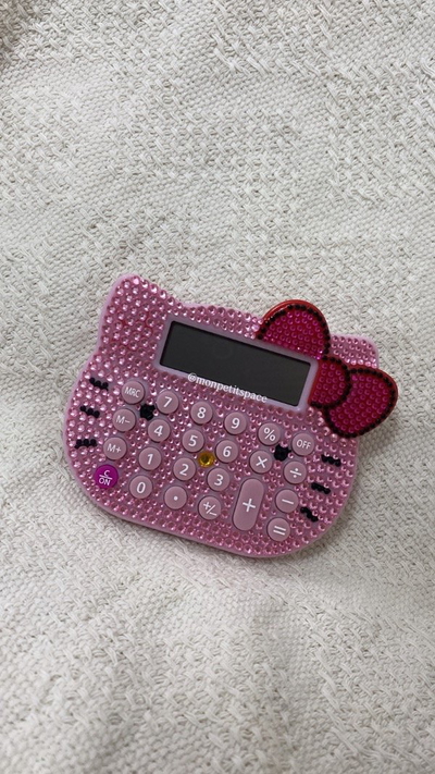 Calculadora HELLO KITTY strass