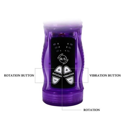 Vibrador rotador triple HAPPY ÁNGEL