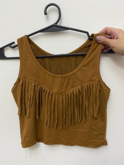 Musculosa flecos frente