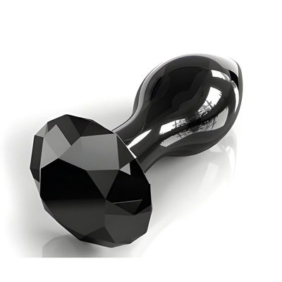 Plug anal Dark Obsidian (vidrio)