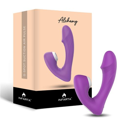 Vibrador y succionador Alchemy (USB)