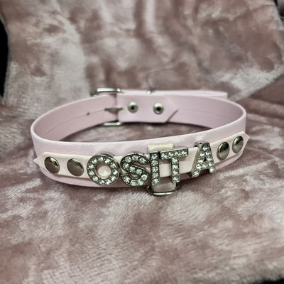 Choker letras strass OSITA