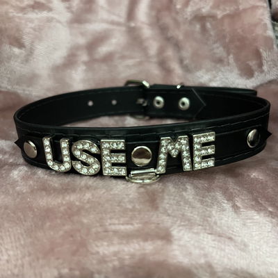 Choker letras strass USE ME