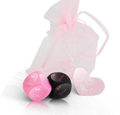 Dados con acciones y partes para jugar  SEXITIVE