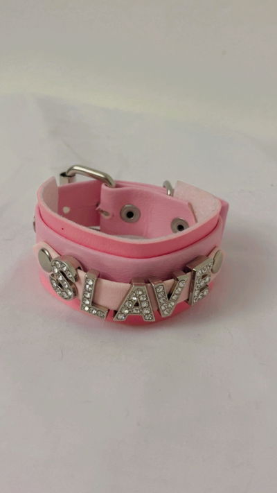 Muñequera SLAVE strass (unidad)