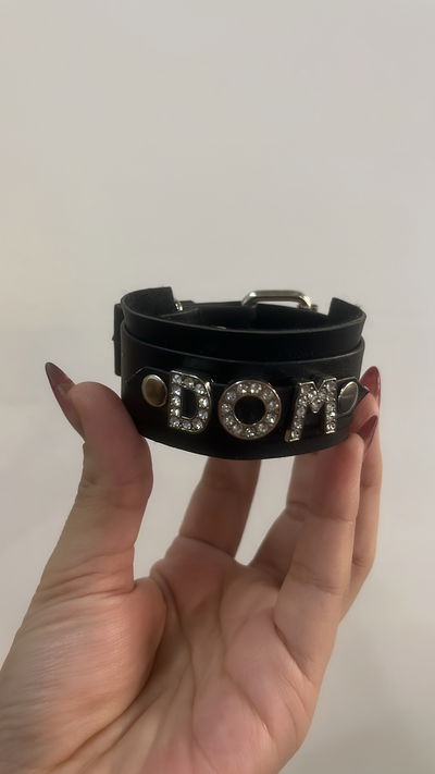 Muñequera DOM strass (unidad)