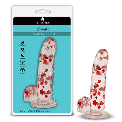 Dildo cristal Rubistal