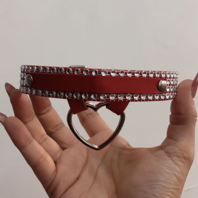 Choker SHINY PINK Vl