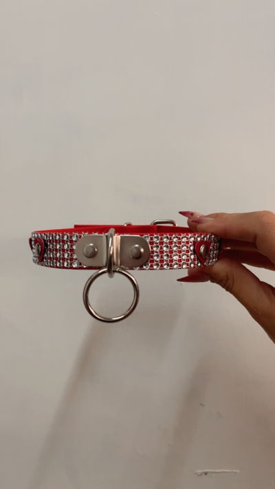 Choker SHINY PINK Vll