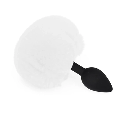 Plug anal pompón BUNNY small (Silicona)