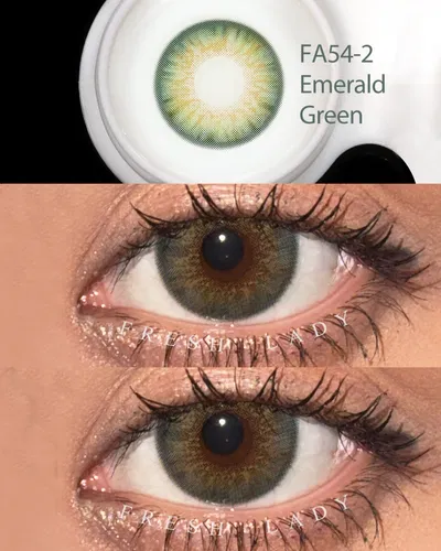 Lentes de contacto EMERALD GREEN (Freshlady)