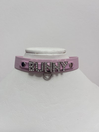 Choker letras strass BUNNY