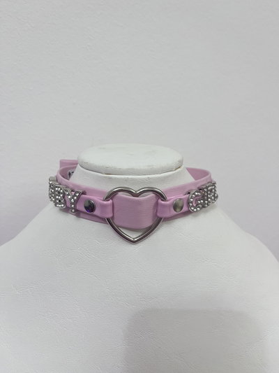 Choker letras strass BABY GIRL