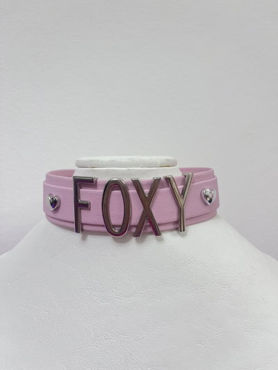 Choker letras FOXY