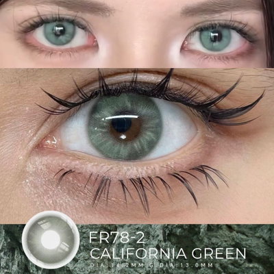 Lentes de contacto Freshlady California Green
